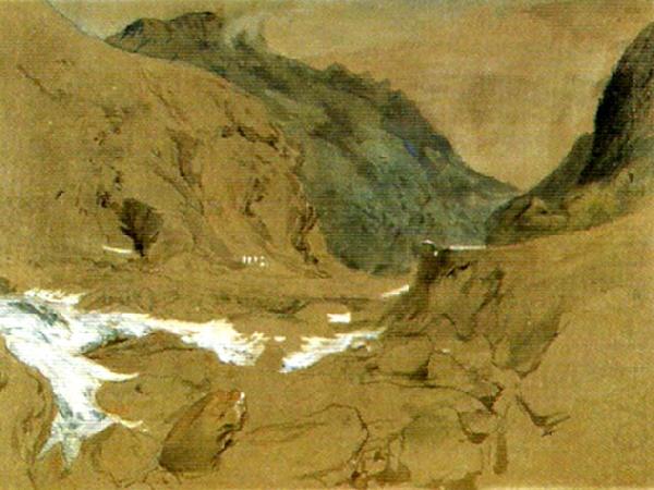 the pass of faido on the st gotthard, John Ruskin